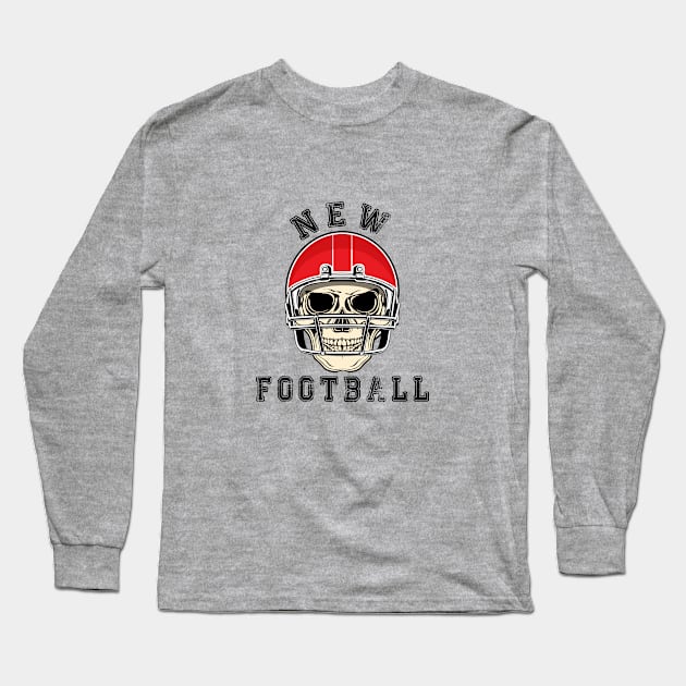 Football Long Sleeve T-Shirt by PAULO GUSTTAVO